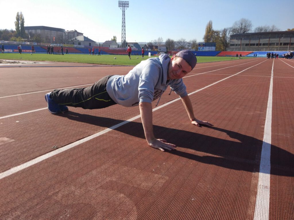 A few push ups