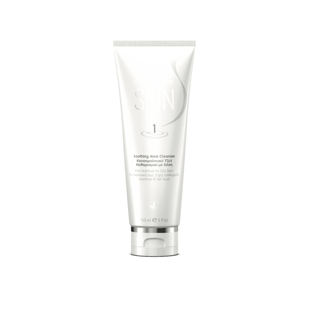 How soothing aloe cleanser works?