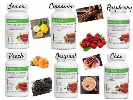 Herbalife tea flavors