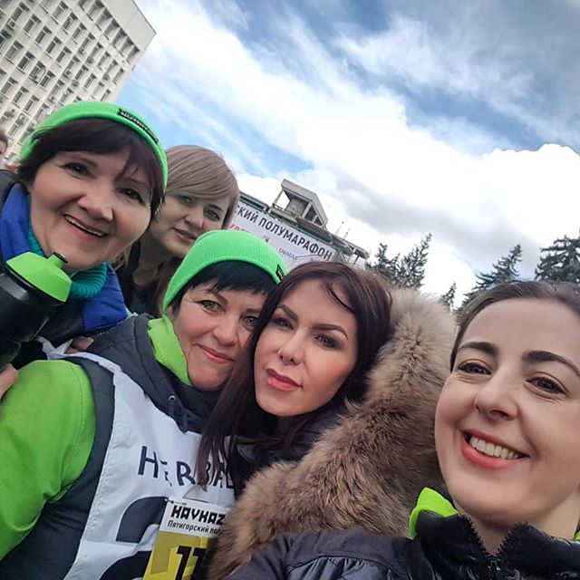 Our mini-marathon in Pyatigorsk